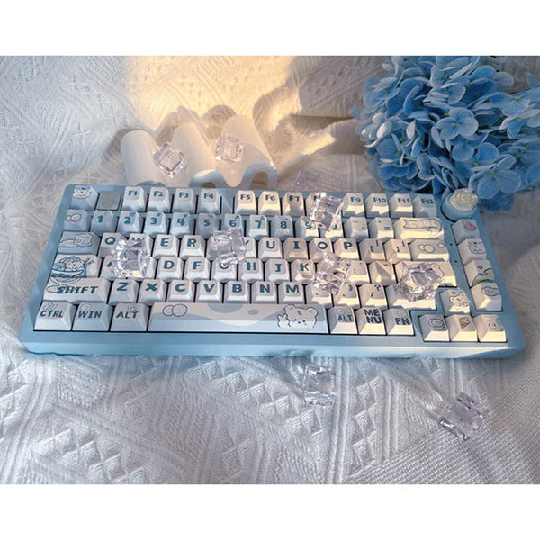 ACGAM Ice Bear Keycap Set Cherry Profile 137 Keys