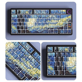 ACGAM Starry Night Cherry Profile Keycap Set 130 Keys