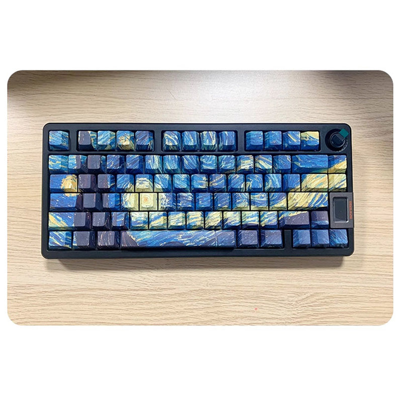 ACGAM Starry Night Cherry Profile Keycap Set 130 Keys