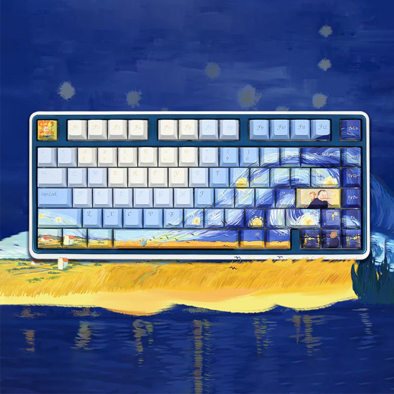 ACGAM Varmilo Van Gogh Cherry Profile Keycap Set 130 Keys