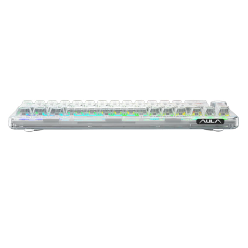 AULA F68 Transparent Gasket 3-Mode RGB Mechanical Keyboard