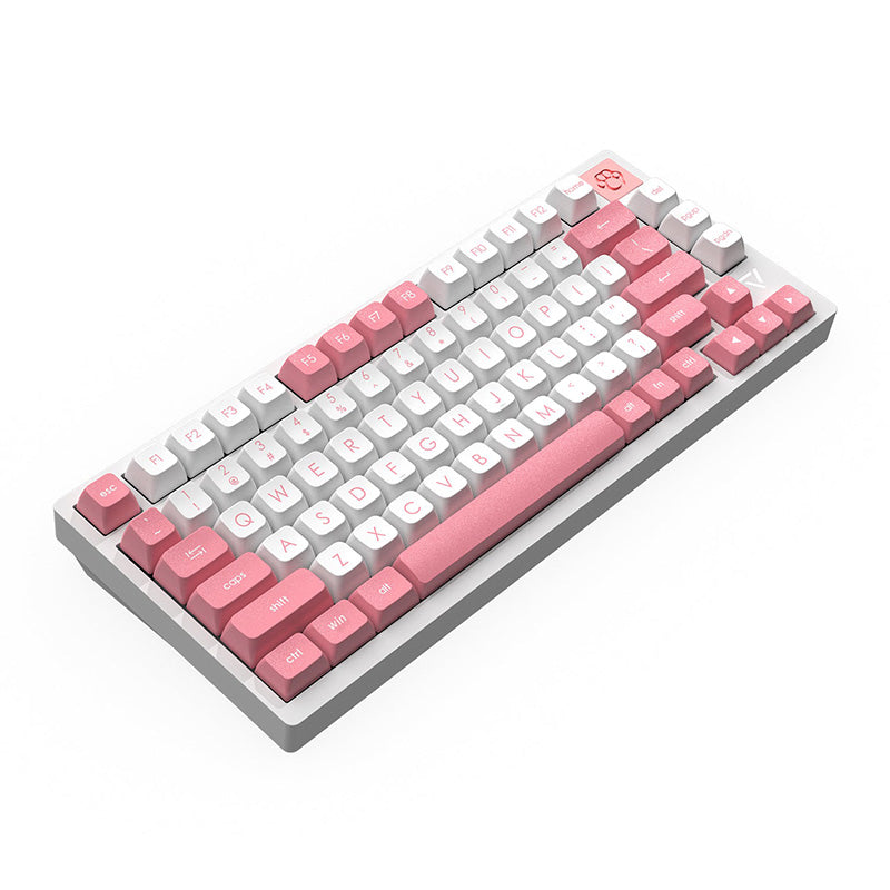 Ajazz AC081 Mechanical Keyboard pink details