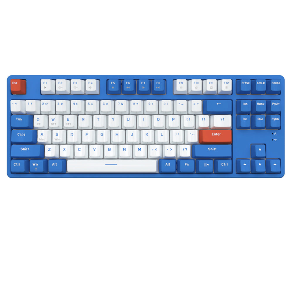 Ajazz AK871 Wireless Dual-mode TKL Mechanical Keyboard - WhatGeek