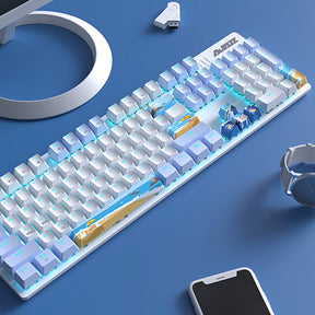 Ajazz Coastline Keycap set 9 Keycaps show