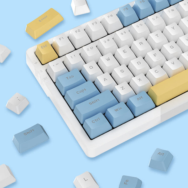 Ajazz AK992 Summer Blue Wireless Mechanical Keyboard