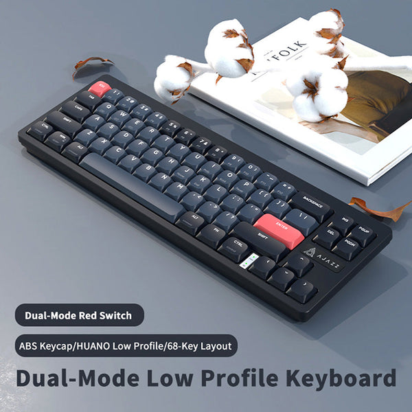 Ajazz AKL680 Wireless Low Profile Mechanical Keyboard