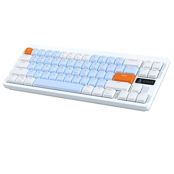 Redragon BS8772 Wireless Keyboard and Mouse Combo, 75% 78 Keys 2.4Ghz Wireless Low-Profile Mechanical Keyboard w/ Single Blue Blacklight, 2400DPI Ergonomic Mouse Redragon BS8772 Wireless Keyboard and Mouse Combo, 75% 78 Keys 2.4Ghz Wireless Low-Profile Mechanical Keyboard w/ Single Blue Blacklight, 2400DPI Ergonomic Mouse