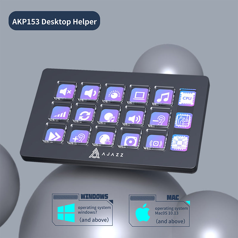Ajazz AKP153e LCD Desk Helper