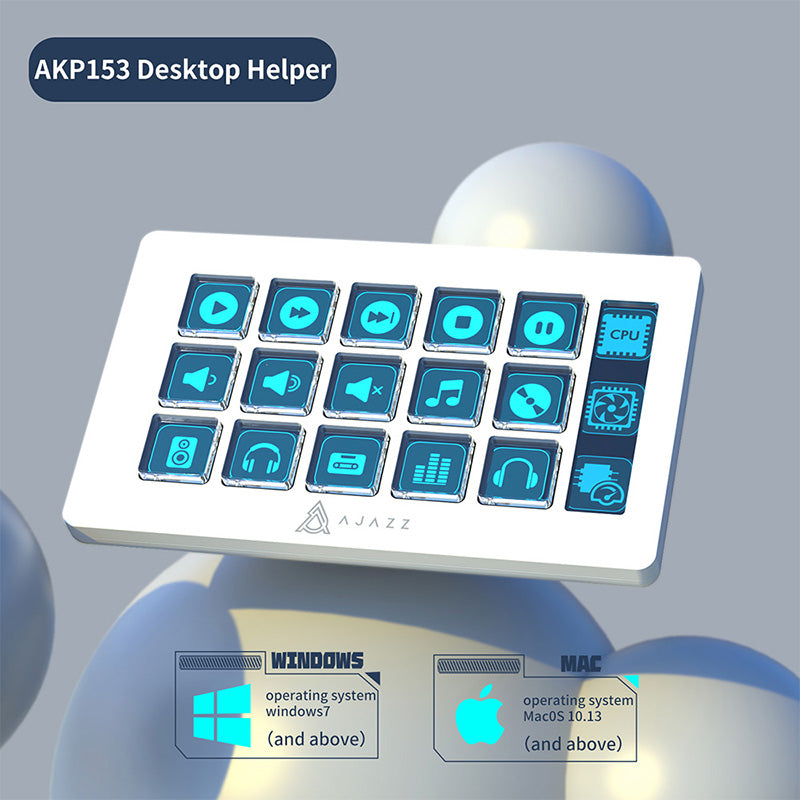 Ajazz AKP153e LCD Desk Helper