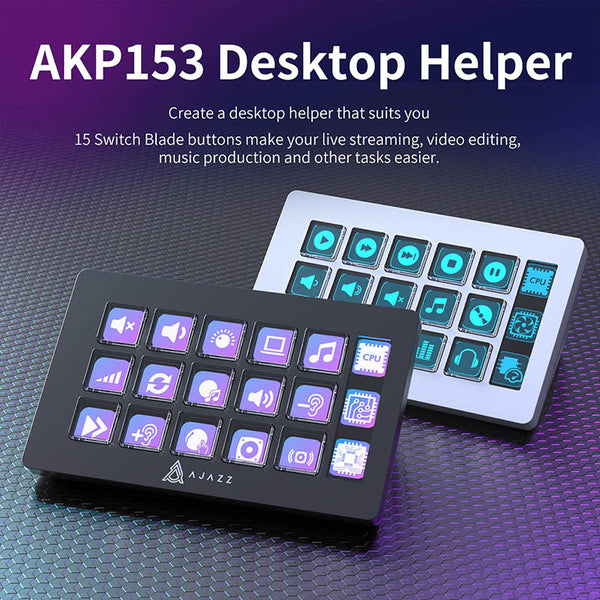 Ajazz AKP153e LCD Desk Helper