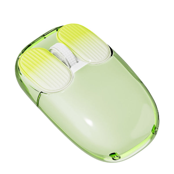 Ajazz I069 Transparent RGB Wireless Mouse - WhatGeek