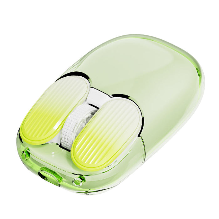 Ajazz I069 Transparent RGB Wireless Mouse - WhatGeek