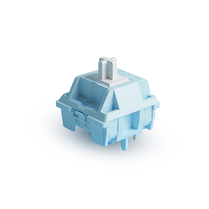 Akko CS Snow Blue Gray Linear Switches - WhatGeek