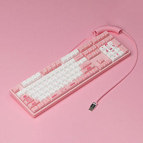 Akko Coiled Cable Pink