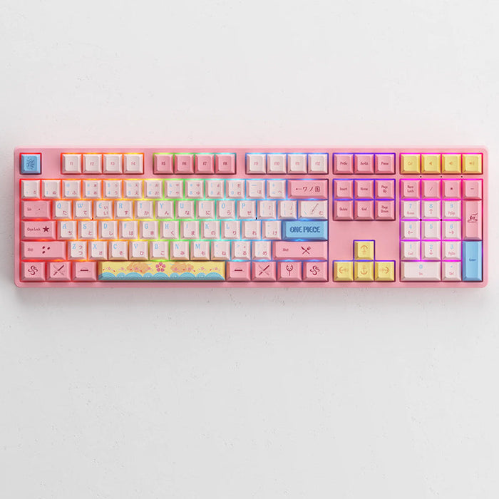 Akko One Piece Wano Country Keycap Set Cherry Profile 136 Keys - WhatGeek