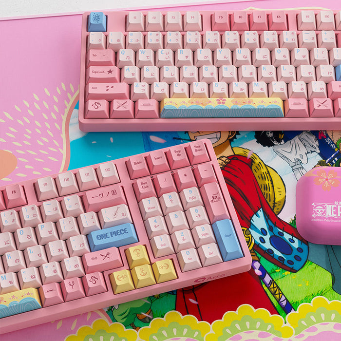 Akko One Piece Wano Country Keycap Set Cherry Profile 136 Keys - WhatGeek