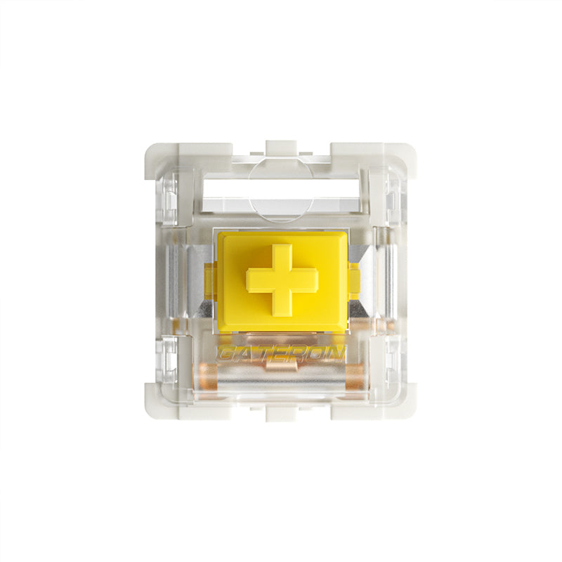Gateron G Pro Yellow Switches back details