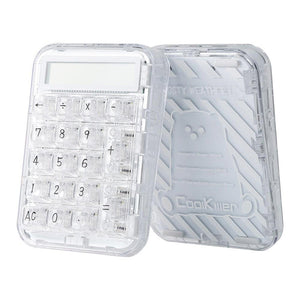 CoolKiller PolarBear 2 in-1 Transparent Calculator & Number Pad Mechanical Keyboard