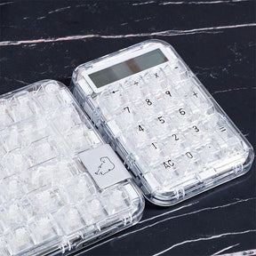 CoolKiller PolarBear 2 in-1 Transparent Calculator & Number Pad Mechanical Keyboard