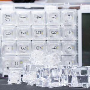 CoolKiller PolarBear 2 in-1 Transparent Calculator & Number Pad Mechanical Keyboard