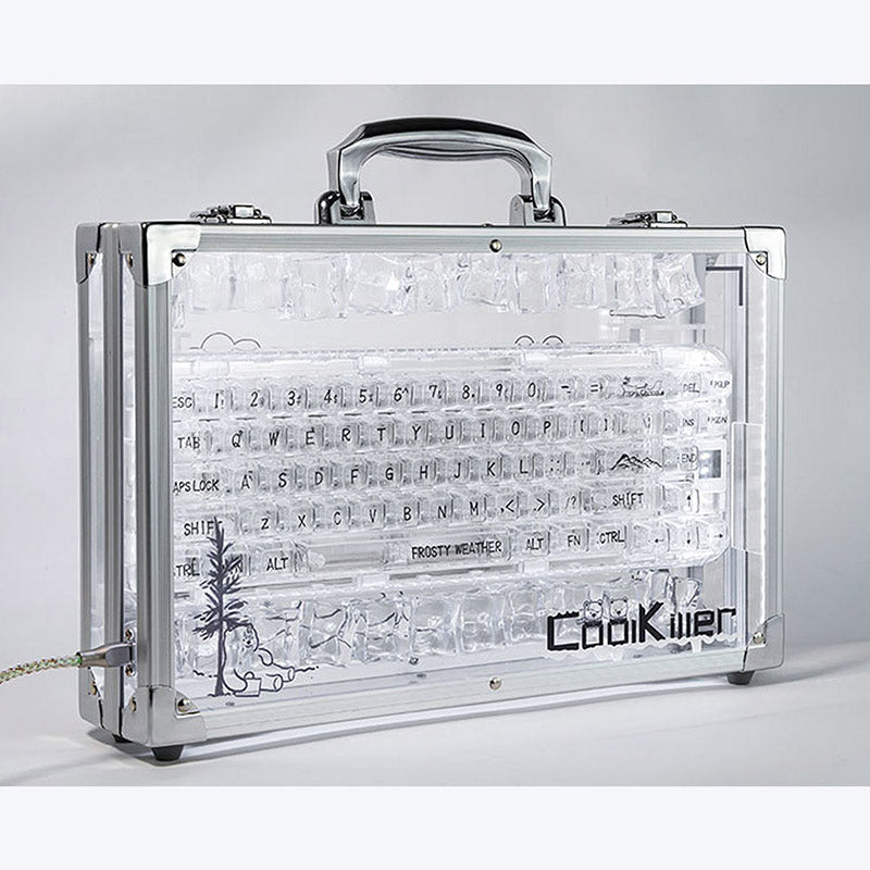 CoolKiller CK68 Polar Bear Transparent Wireless Mechanical