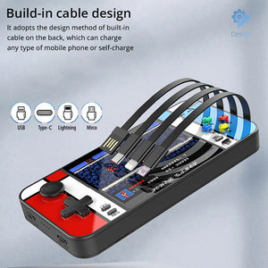 D41 2-in-1 Handheld Game Console Power Bank