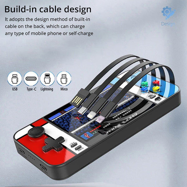 D41 2-in-1 Handheld Game Console Power Bank