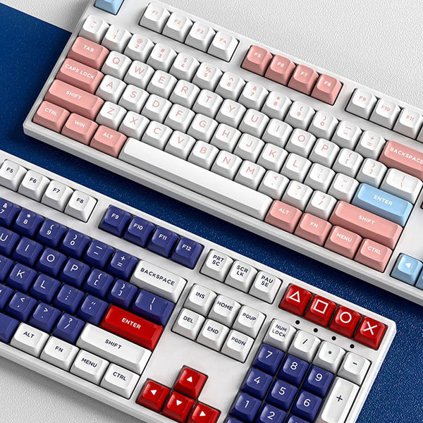 DAGK Double-Shot PBT Keycaps ASA Profile Keycap Set 148 Keys