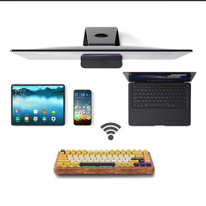 DAGK Walnut Wood Pro Wireless DIY Kit 84 Keys