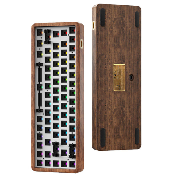 DAGK Walnut Wood Pro Wireless DIY Kit 84 Keys