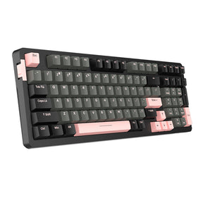 DAREU A98 Wired Keyboard With LED Screen