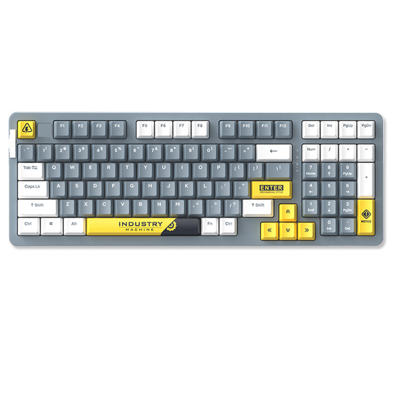 DAREU A98 Wired Keyboard With LED Screen