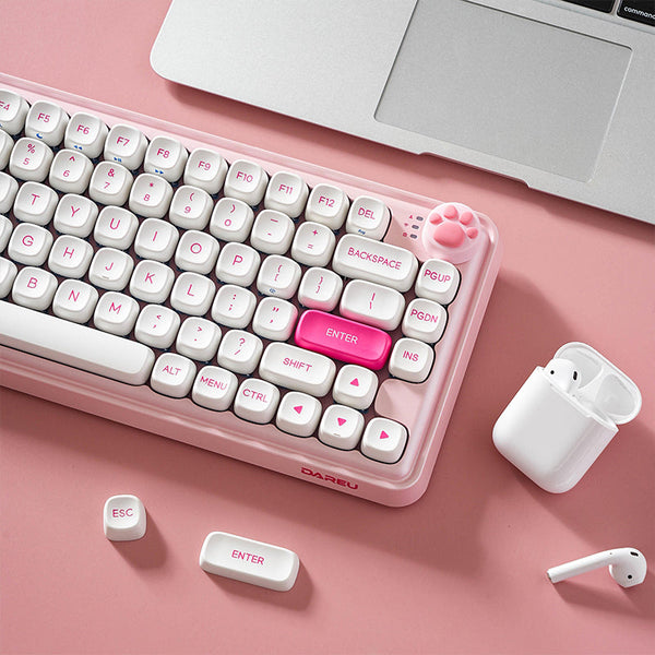 DAREU Z82 Sugar Cube Triple Mode Mechanical Keyboard