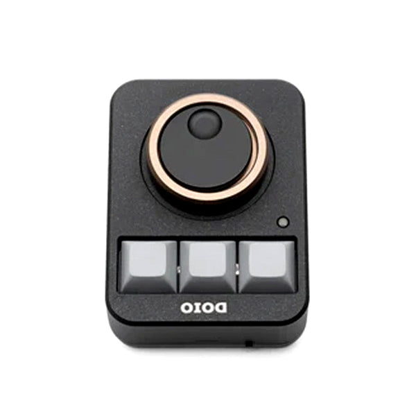 DOIO KB03-01K Macro Keyboard 3 Keys + 1 Knob Macro Pad