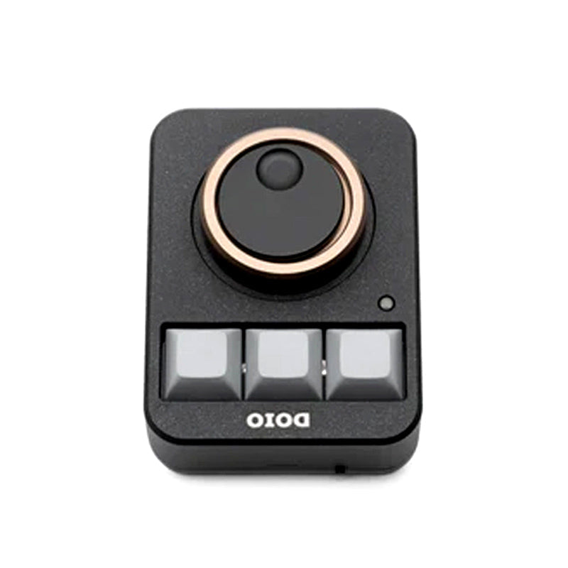 DOIO KB03-01K Macro Keyboard 3 Keys + 1 Knob Macro Pad