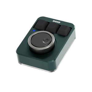 DOIO KB03-01K Macro Keyboard 3 Keys + 1 Knob Macro Pad