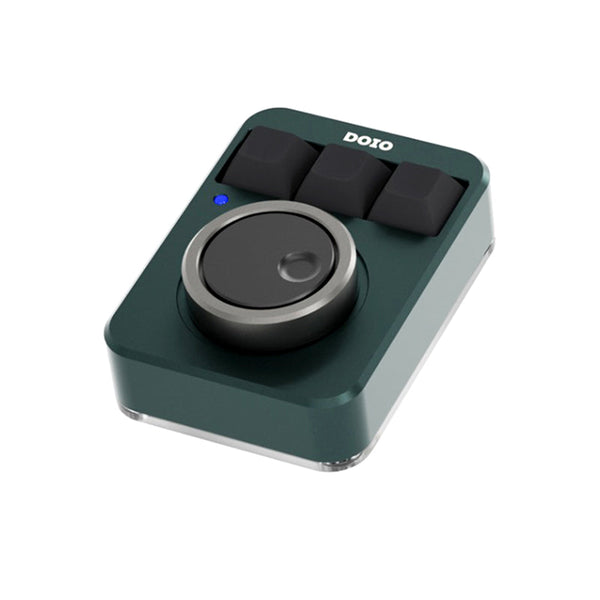 DOIO KB03-01K Macro Keyboard 3 Keys + 1 Knob Macro Pad