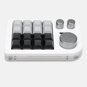 DOIO KB16-01 Macro Keyboard 16 Keys + 3 Knob Macro Pad