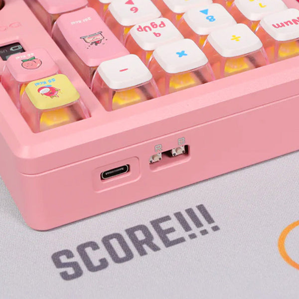 DOIO KB19B-01 Wireless Macro Keyboard DIY Kit with OLED Screen