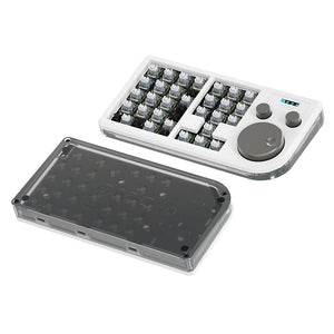 DOIO KB30-01 Macro Keyboard 30 Keys + 3 Knob Macro Pad