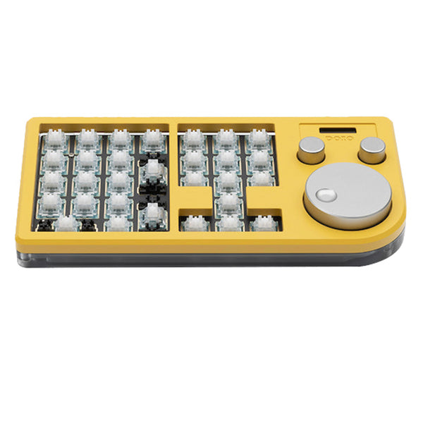DOIO KB30-01 Macro Keyboard 30 Keys + 3 Knob Macro Pad