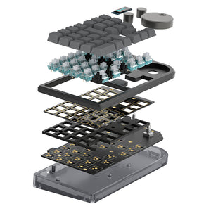 DOIO KB30-01 Macro Keyboard 30 Keys + 3 Knob Macro Pad