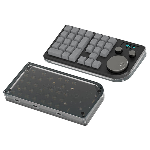 DOIO KB30-01 Macro Keyboard 30 Keys + 3 Knob Macro Pad