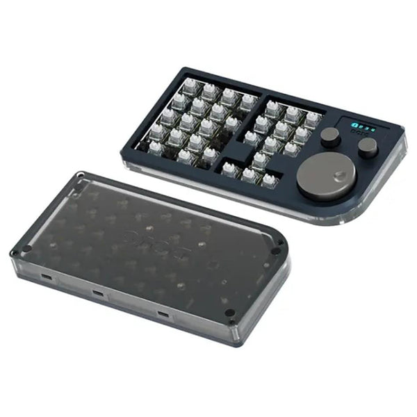 DOIO KB30-01 Macro Keyboard 30 Keys + 3 Knob Macro Pad
