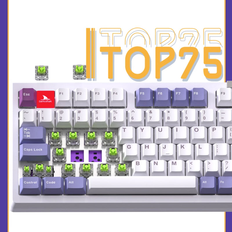 Darmoshark TOP75 Wireless Mechanical Keyboard With TFT Screen