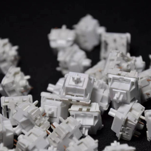 FEKER Marble White Linear Switches Creamy