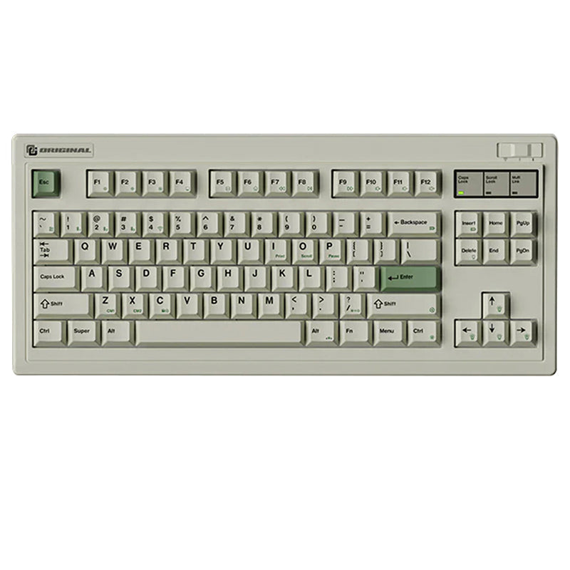 FL·ESPORTS OG87 Retro Wireless Mechanical Keyboard