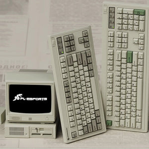 FL·ESPORTS OG87 Retro Wireless Mechanical Keyboard