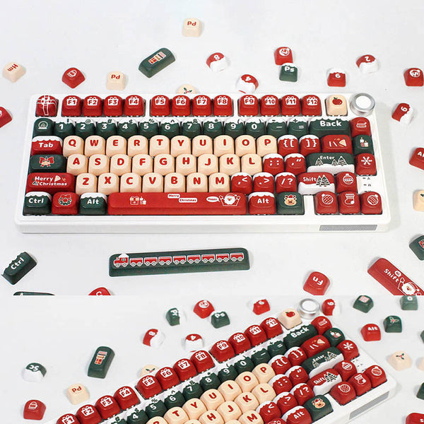 FL·ESPORTS Merry Christmas Keycap Set MOA Profile 130 Keys