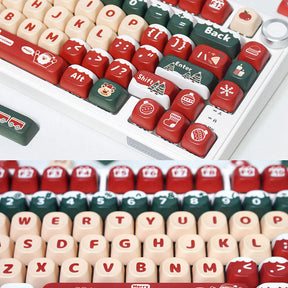 FL·ESPORTS Merry Christmas Keycap Set MOA Profile 130 Keys